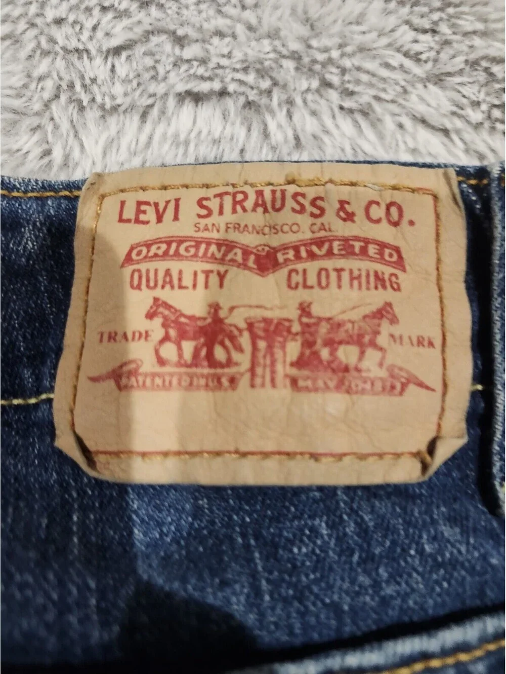 VTG Y2K womens LEVIS bootcut 525 Jeans Straight Blue Denim